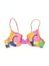 Unbranded Graphic Yellow Swimsuit Top Size S - photo 1