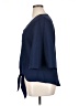 Unbranded 100% Polyester Blue 3/4 Sleeve Blouse Size XL - photo 5