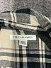 Free Assembly 100% Cotton Plaid Gray 3/4 Sleeve Button-Down Shirt Size 3X - photo 7