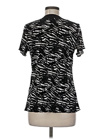 Christopher & Banks Short Sleeve Blouse (view 2)