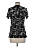Christopher & Banks 100% Polyester Black Short Sleeve Blouse Size M - photo 2
