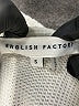 English Factory 100% Cotton Stripes Ivory Pullover Sweater Size S - photo 7