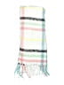 Urban Outfitters 100% Polyester Plaid White Scarf One size - photo 2