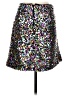 Hutch 100% Polyester Stars Silver Casual Skirt Size 2 - photo 2