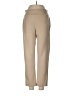 Blair 100% Polyester Solid Tan Casual Pants Size 8 (petite) - photo 1