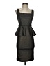 Alice + Olivia Gray Gold Cocktail Dress Size S (estimated) - photo 1