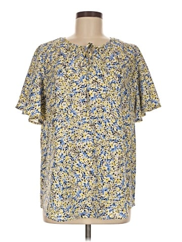 AB Studio Short Sleeve Blouse (view 1)