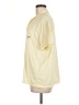 Zara Yellow Short Sleeve Button-Down Shirt Size M - photo 5