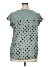 Rewind 100% Polyester Polka Dots Green Short Sleeve T-Shirt Size XL - photo 2