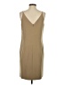 W by Worth Solid Tan Casual Dress Size 4 - photo 2