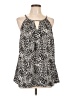 Torrid 100% Polyester Silver Sleeveless Blouse Size Lg Plus (0) - photo 1