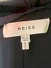 Reiss 100% Polyester Solid Black Casual Dress Size 8 - photo 7