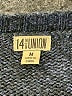 14th & Union 100% Acrylic Blue Cardigan Size M - photo 7