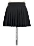 Unbranded Solid Black Casual Skirt Size S - photo 2