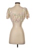 Wild Fable Pink Short Sleeve Blouse Size S - photo 2
