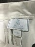Assorted Brands Solid Ivory White Shorts Size 12 - photo 3