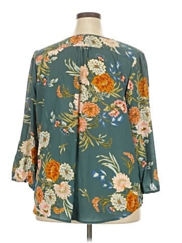 Fun2Fun 3/4 Sleeve Blouse (view 2)