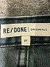 RE/DONE Chevron-herringbone Black Jeans Size 27 waist - photo 7