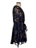 Lulus 100% Polyester Floral Blue Casual Dress Size S - photo 4