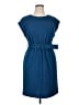 Calvin Klein Solid Blue Casual Dress Size 14 - photo 1
