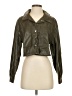 Stoosh 100% Polyurethane Green Jacket Size S - photo 1