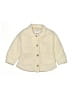 Old Navy 100% Polyester Solid Ivory Coat Size 4T - photo 1