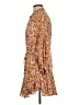 VICI 100% Polyester Floral Orange Casual Dress Size S - photo 5