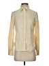 FRAME 100% Silk Color Block Ivory Blouse Size S - photo 1