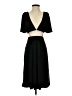 Bebe Solid Black Cocktail Dress Size S - photo 1