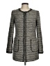 DKNY 100% Polyester Tweed Gray Coat Size 6 - photo 1