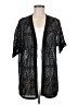 Shein 100% Polyester Black Cardigan Size 8 - photo 1