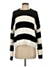 Cotton Candy LA Stripes Black Pullover Sweater Size S - photo 1