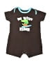 Carter's 100% Cotton Brown Short Sleeve Onesie 0-3 MO / 3 MO - photo 1
