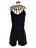 White House Black Market Solid Black Romper Size 2 - photo 2