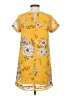 Mi ami 100% Polyester Yellow Kimono Size XXS - photo 2