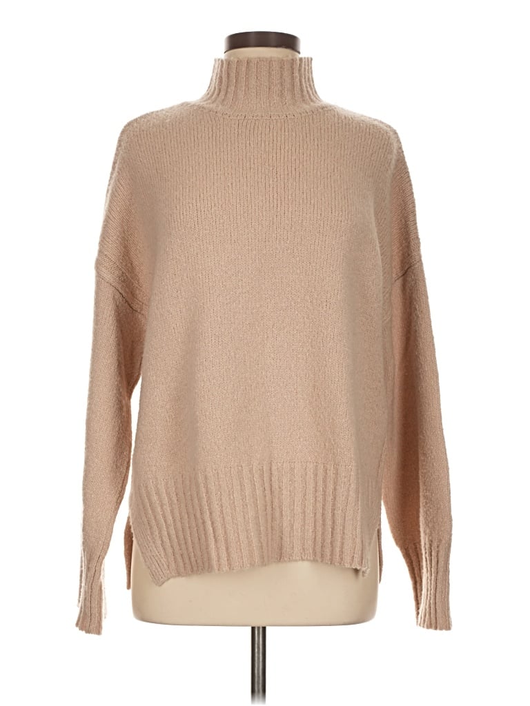 Click to view more detailed imagery on our partner's website Pre-owned Frame Turtleneck Sweater In Tan
