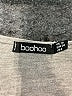 Boohoo Solid Gray Casual Dress Size 6 - photo 7
