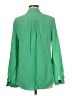 Diane von Furstenberg 100% Silk Green Blouse Size 8 - photo 2