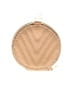 Unbranded Chevron-herringbone Gold Tan Coin Purse One size - photo 2