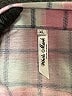 White Mark 100% Polyester Plaid Pink Long Sleeve Blouse Size XL - photo 7
