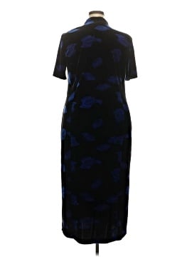 sachin and babi light blue dress Teddi Evening vintage velvet glitter sheath dress size M classic cocktail  event main image 0