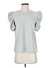 TCEC 100% Polyester Gray Short Sleeve Top Size S - photo 1