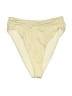 L Space Gold Ivory Swimsuit Bottoms Size S - photo 1