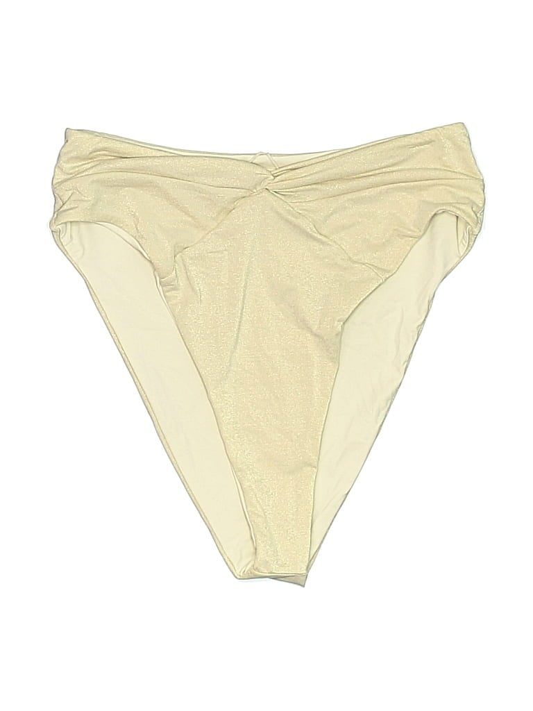 Pre-owned L*space Swimsuit Bottoms In Ivory