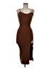 Unbranded 100% Polyester Brown Cocktail Dress Size M - photo 1