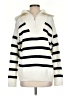 English Factory 100% Cotton Stripes Ivory Pullover Sweater Size S - photo 1