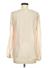 Esley 100% Polyester Color Block Orange Long Sleeve Blouse Size M - photo 2