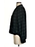 The Limited 100% Polyester Plaid Green Long Sleeve Blouse Size S - photo 5