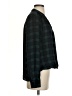 The Limited 100% Polyester Plaid Green Long Sleeve Blouse Size S - photo 4