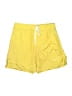 Gitano 100% Nylon Solid Yellow Shorts Size S - photo 1